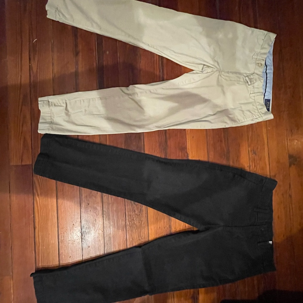 Polo by Ralph Lauren Black Chinos